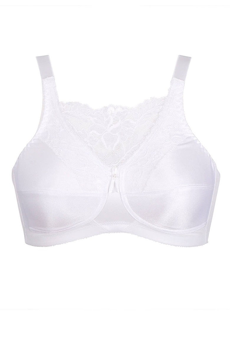 Jessica Camisole Mastectomy Bra - White