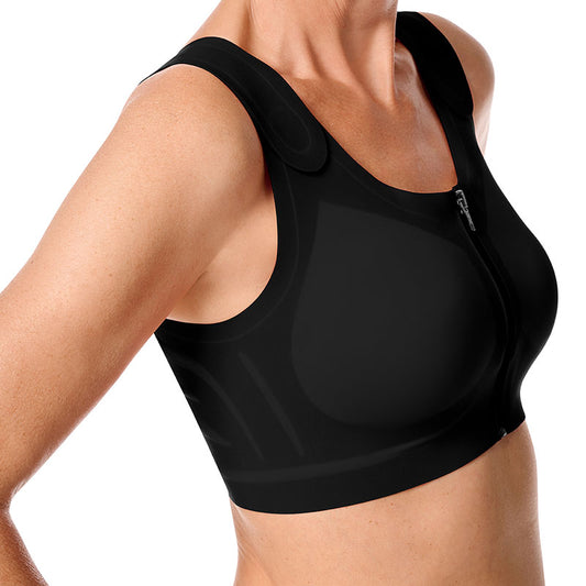 Lymph Flow Front Closure Soft Mastectomy Bra