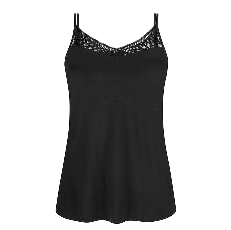Mastectomy Wire-Free Pia Top - Black