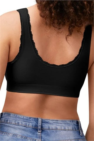 Kitty Mastectomy Bra - Black