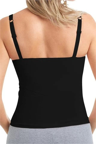 Kitty Mastectomy Top - Black