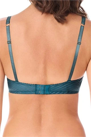 Karolina SC Wired Mastectomy Bra - Dark Teal/Sand