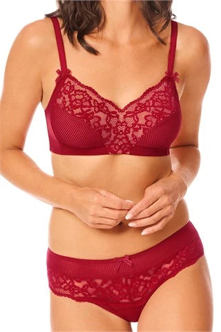 Kyra Soft Cup Mastectomy Bra - Chili
