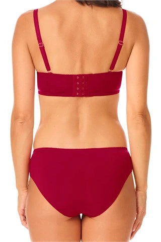 Kyra Padded Mastectomy Bra - Chili