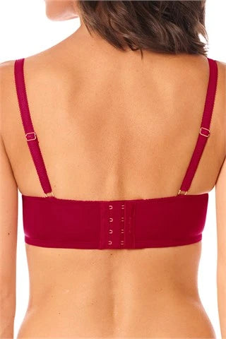 Kyra Padded Mastectomy Bra - Chili