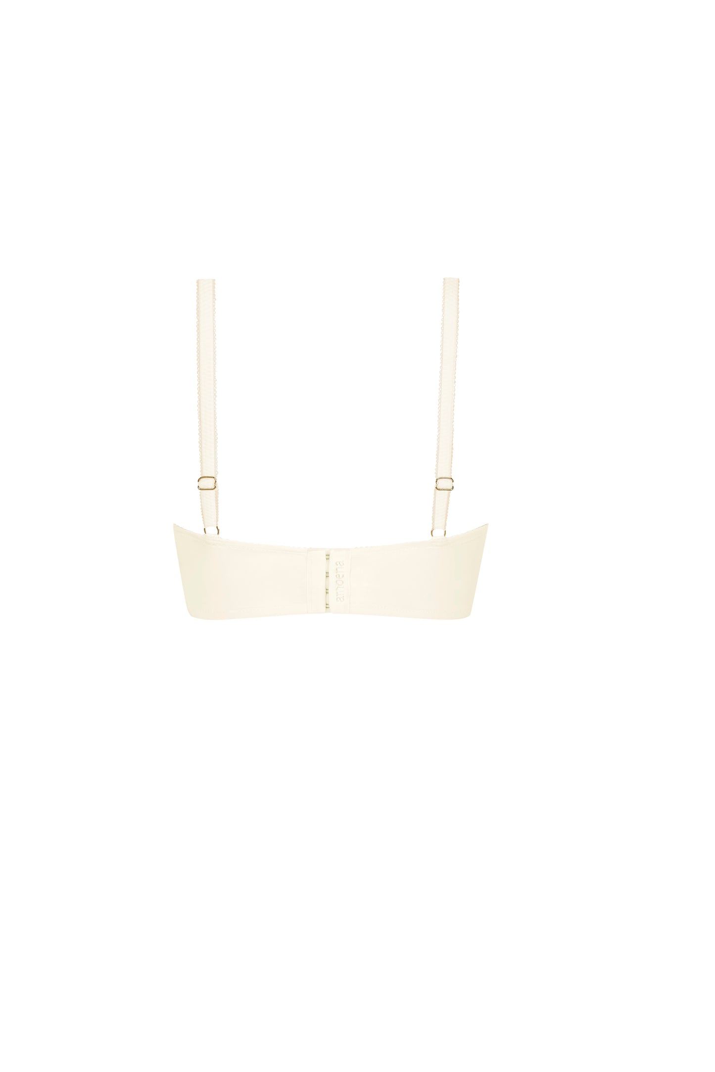 Kyra Wire-free Padded Mastectomy Bra - White / Sand