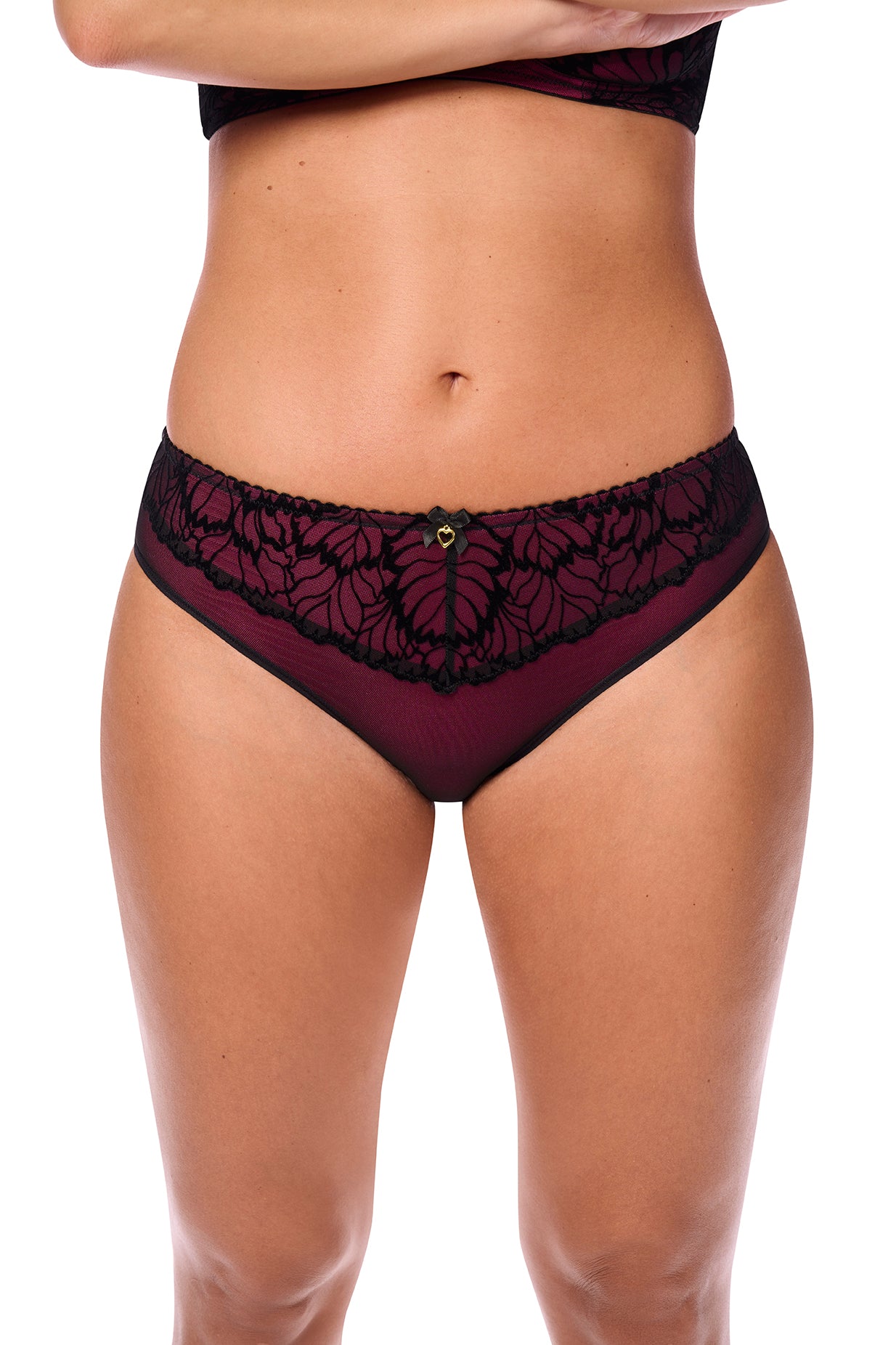Leonie Panty - Black/Pink