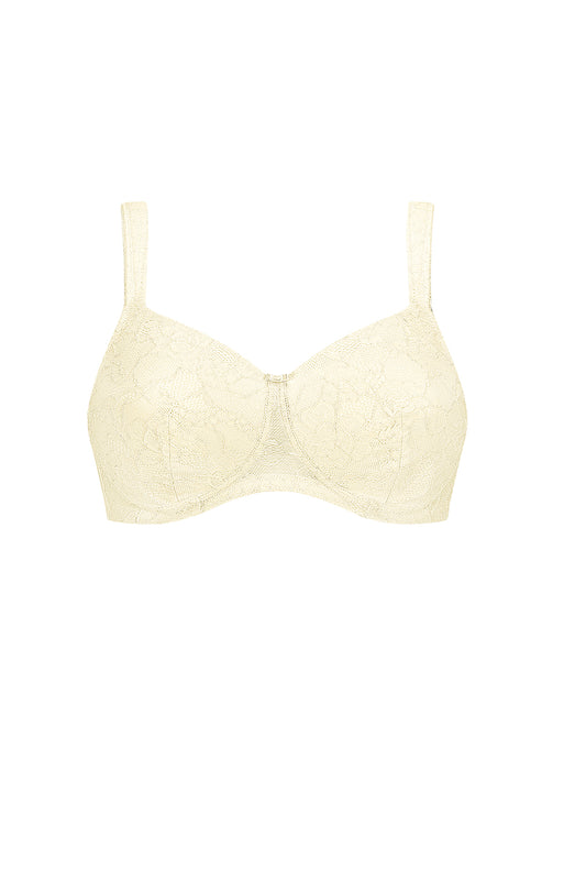 Camilla Non-Wired Mastectomy Padded Bra - Off-White