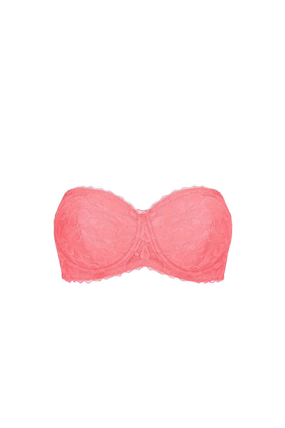 Glenda Padded Underwired Mastectomy Bra - Flamingo
