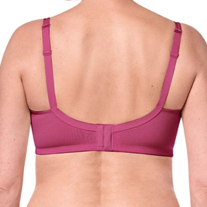 Mara Padded Wire-free Mastectomy Bra - Magenta