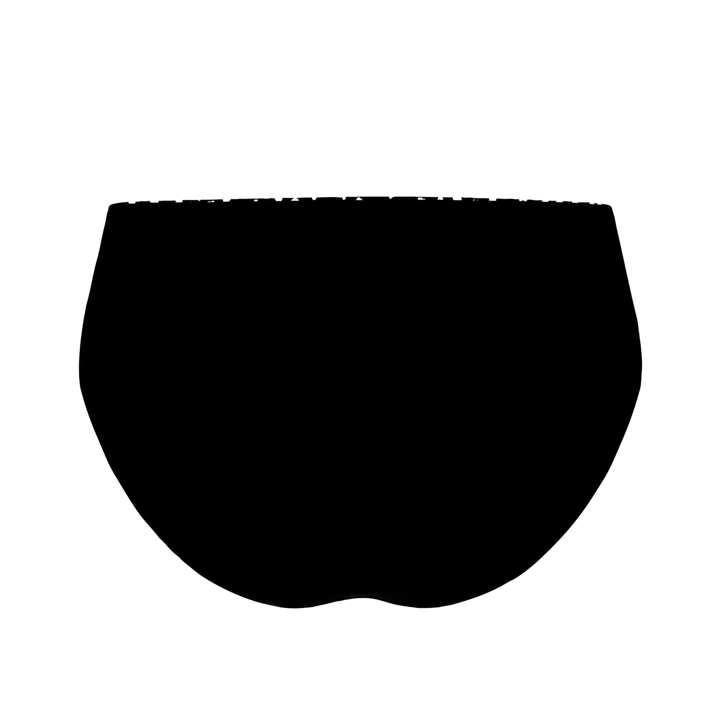 Manila High Waisted Swim Bottom - Black/White