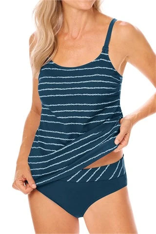 Timeless Chic Mastectomy Tankini Top