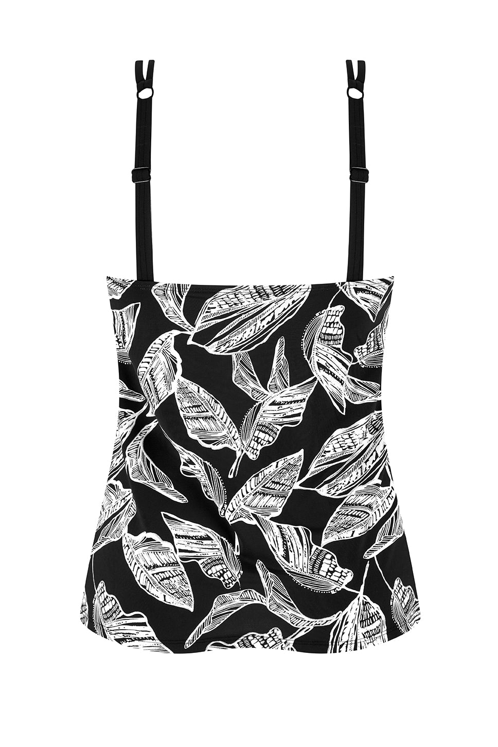 Lanzarote TA Swim Top - Black/White