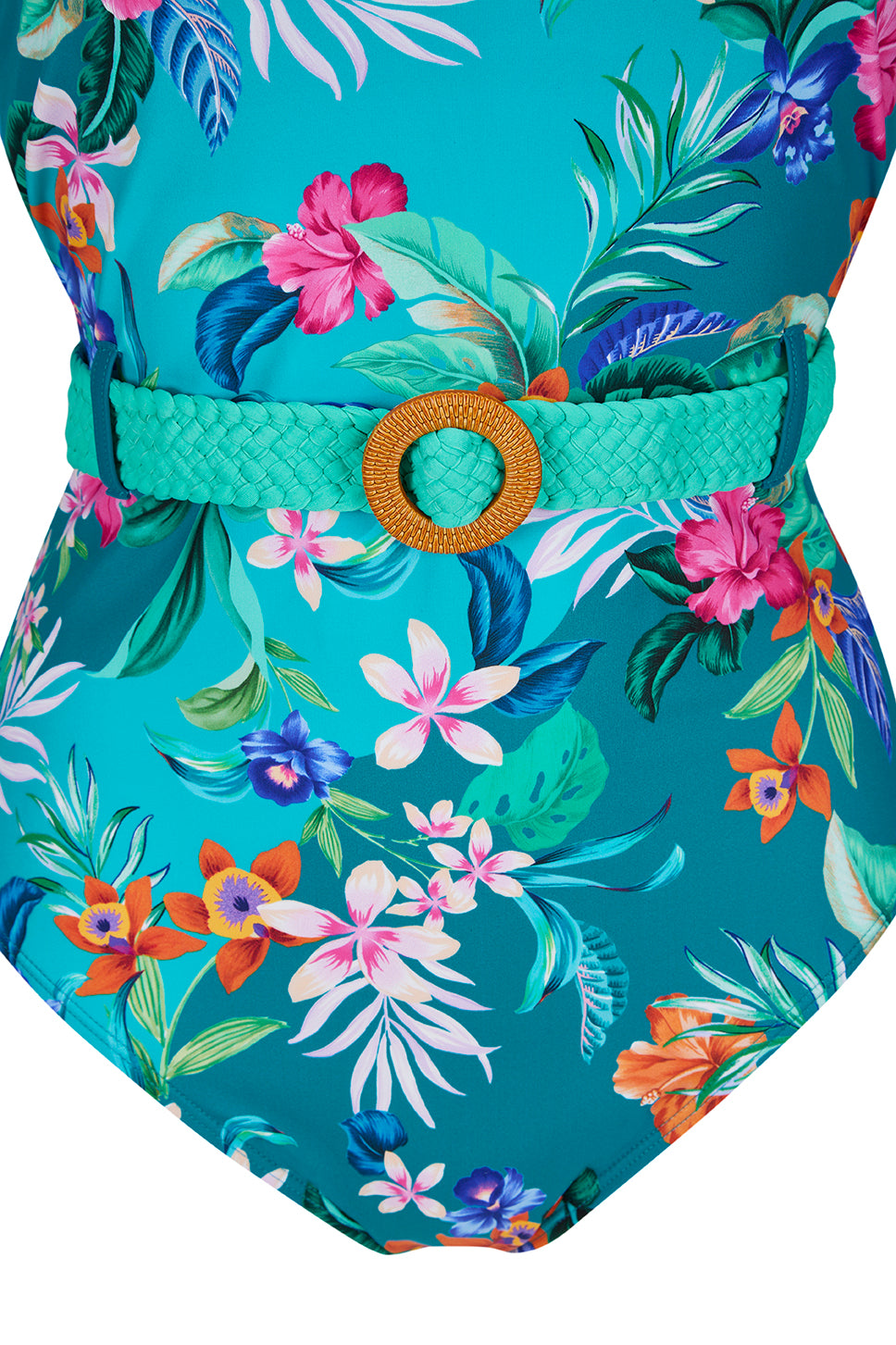Alvor One-Piece High-Neckline Mastectomy Swimsuit