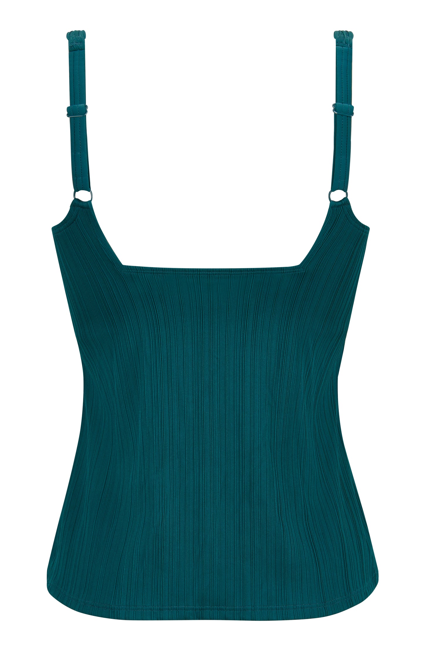 Treviso Mastectomy Bra Tankini Top - Deep Emerald