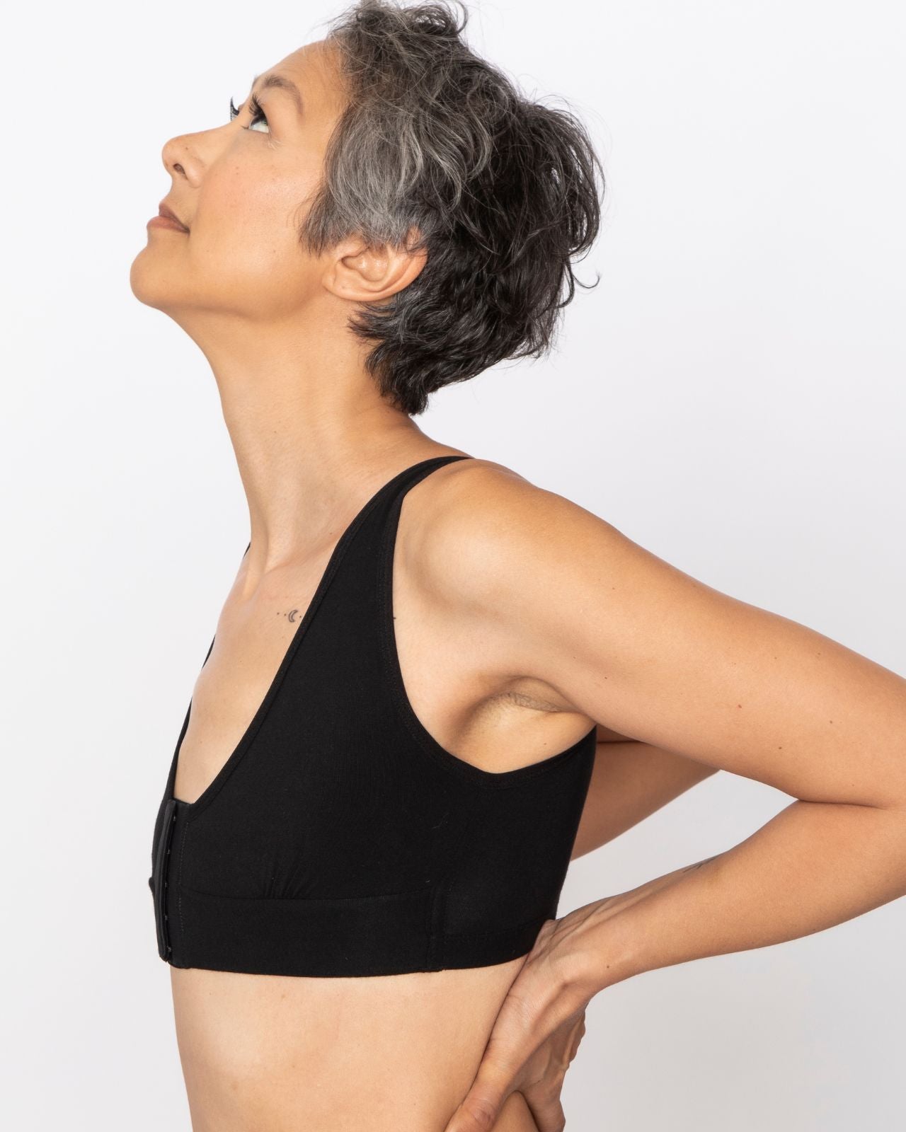 Rora Pocketed Front Closure Mastectomy Bra