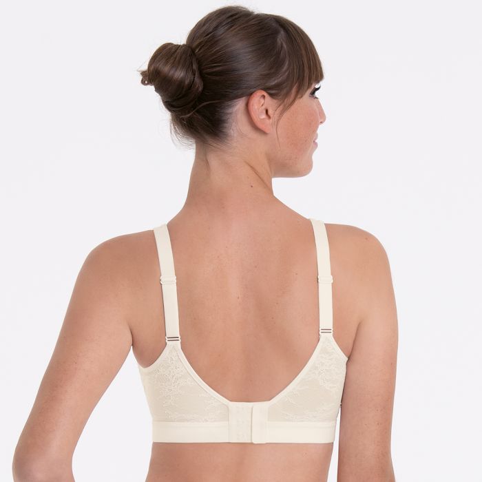 Care Essential Lace Mastectomy Bralette - Crystal/Nude