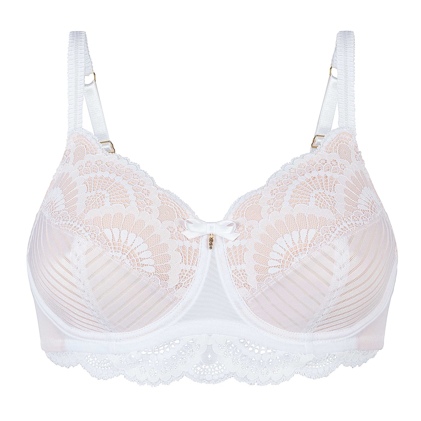 Karolina Soft Cup Wired Mastectomy Bra - White