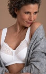 Orely Mastectomy Bra - White