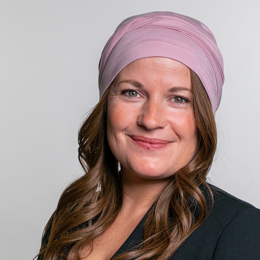 Bamboo Chemo Scarf with Ties