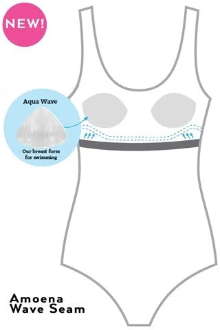 Mykonos Built-In-Mastectomy Bra Swimdress