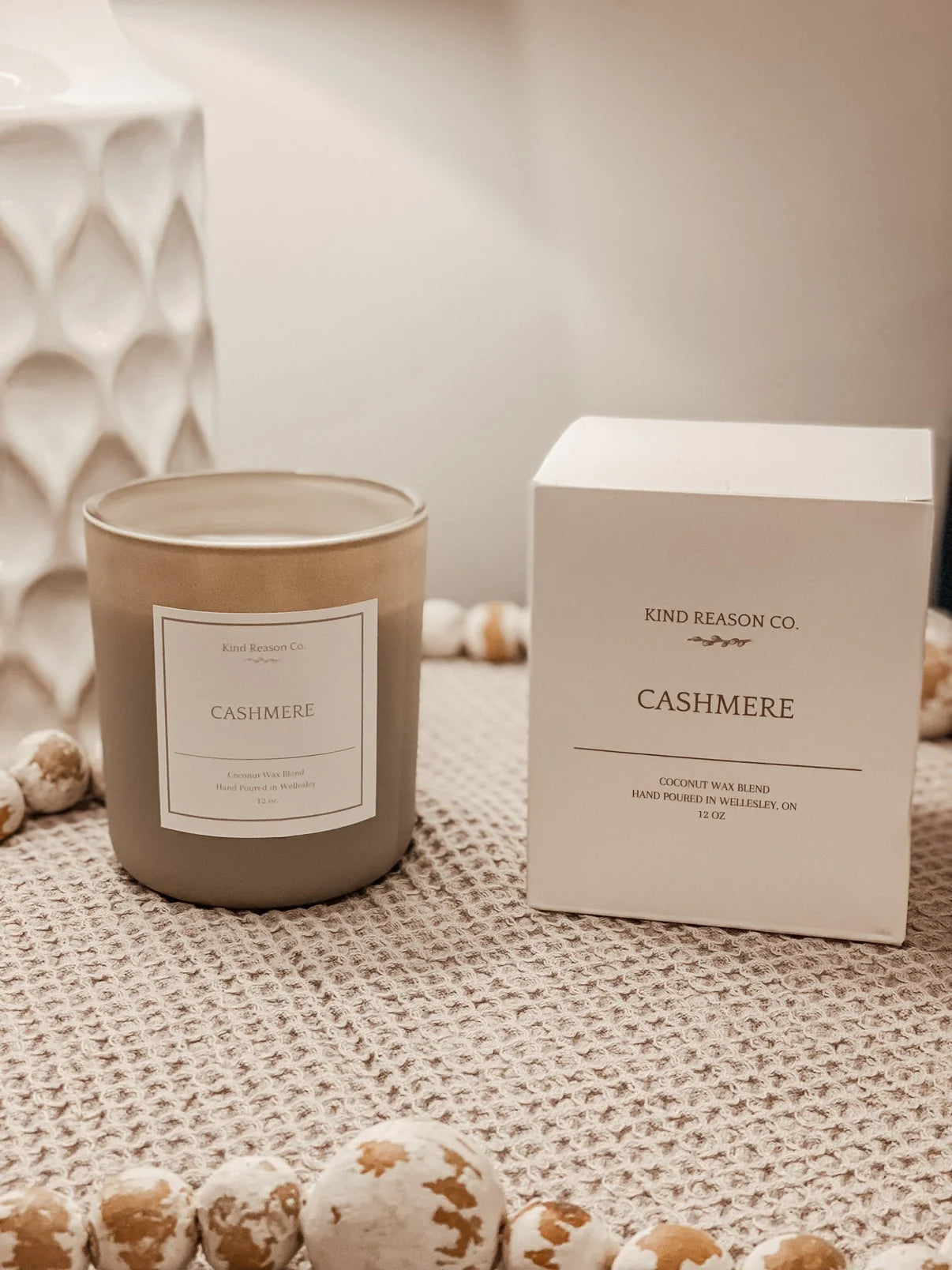 Cashmere Vegan Coconut Wax Candle