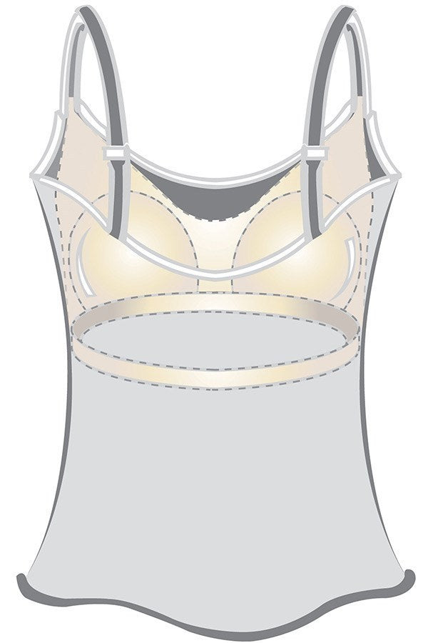 Valletta Mastectomy Built-in Bra Top