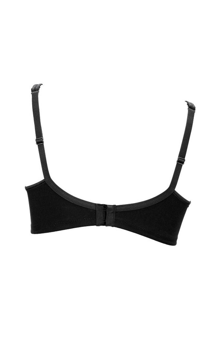Tonya Padded Mastectomy Bra - Black