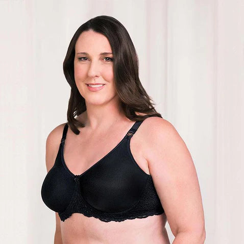 Audrey Wired SC Mastectomy Bra - Black