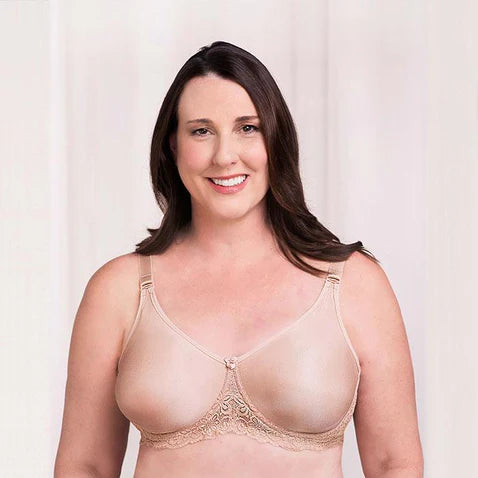 Audrey Wired SC Mastectomy Bra - Latte