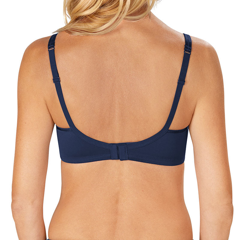 Mara Padded Wire-free Mastectomy Bra - Dark Blue By Amoena