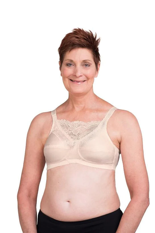 Jessica - Camisole Bra - Nude - Trulife Mastectomy Wire Free Canada – Pink  Ribbon Boutique