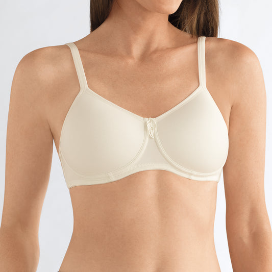 Lara Padded Mastectomy Bra - Off-White