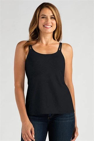 Mastectomy Wire-Free Valletta Top - Black
