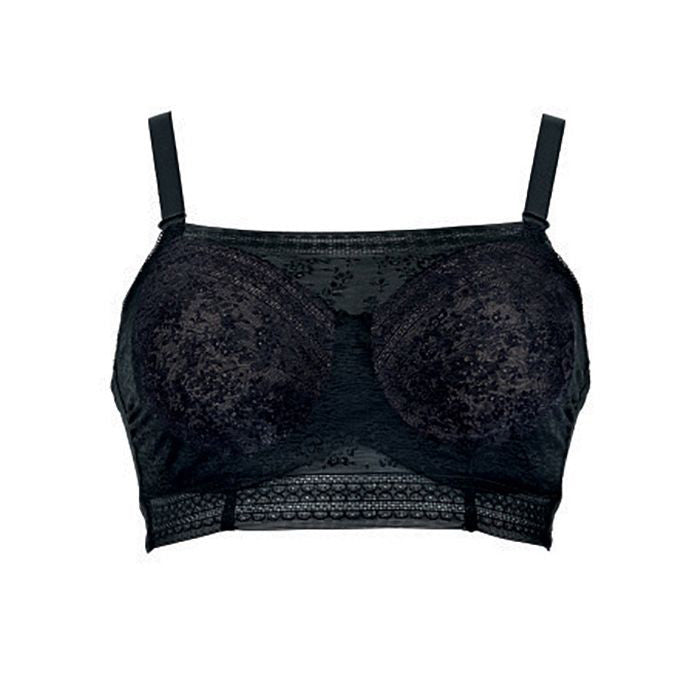 Fleur Mastectomy Lace Crop Top