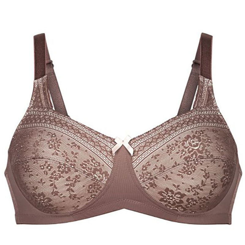 Fleur Wirefree Mastectomy Bra - Berry