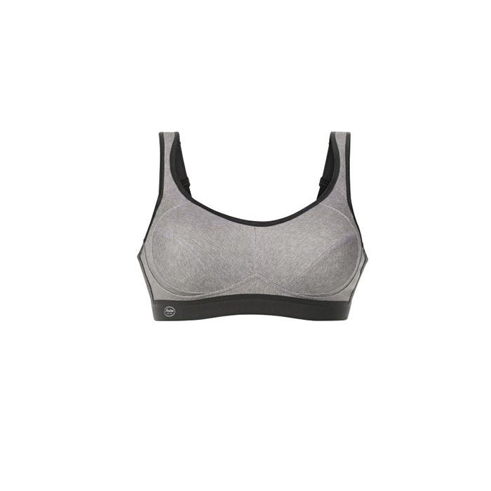 Extreme Control Mastectomy Bra - Heather Grey