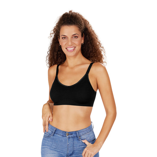 Alessandra B Mastectomy Bras with Pockets for Prosthesis, Black, Small :  : Clothing, Shoes & Accessories