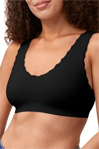 Kitty Mastectomy Bra - Black