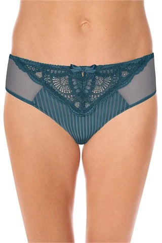 Karolina Panty - Dark Teal/Sand