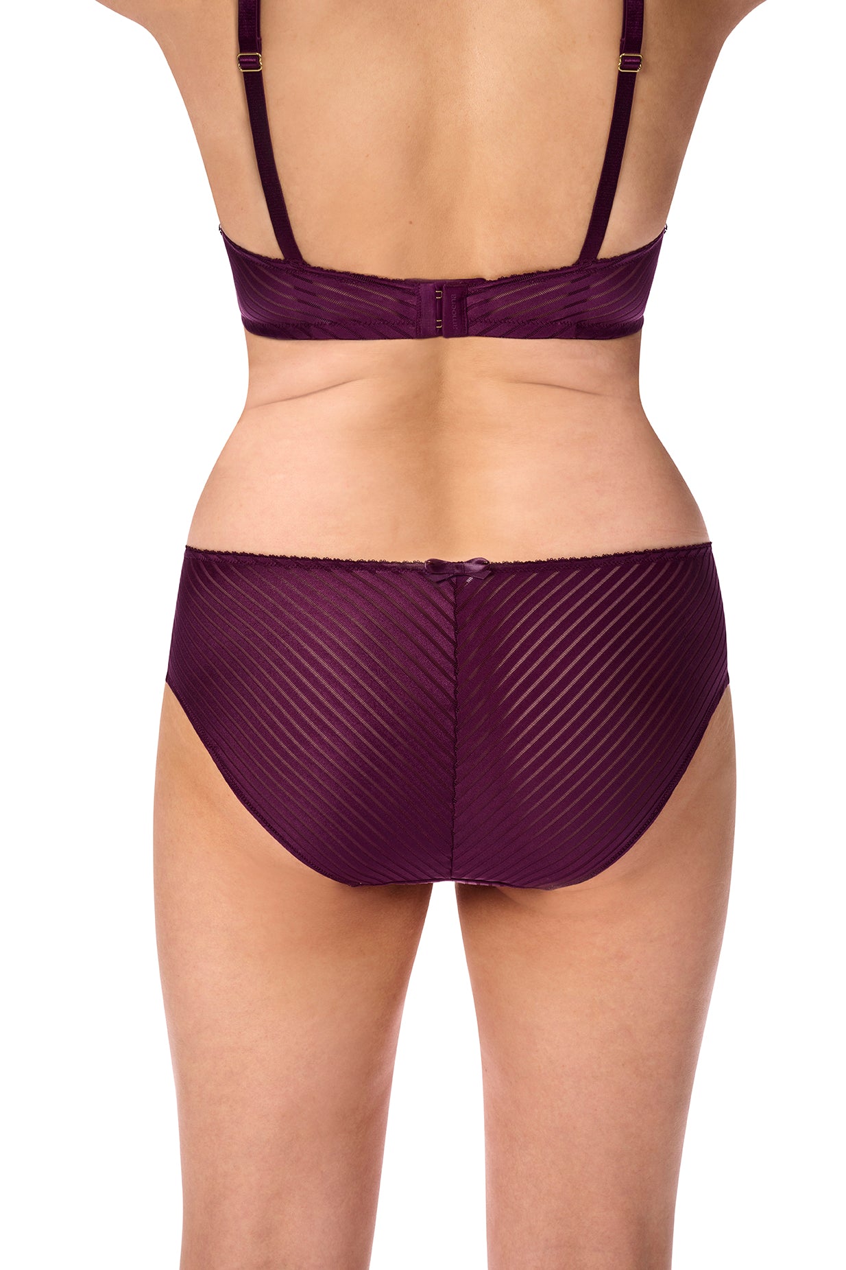 Karolina Panty - Dark Berry/Sand