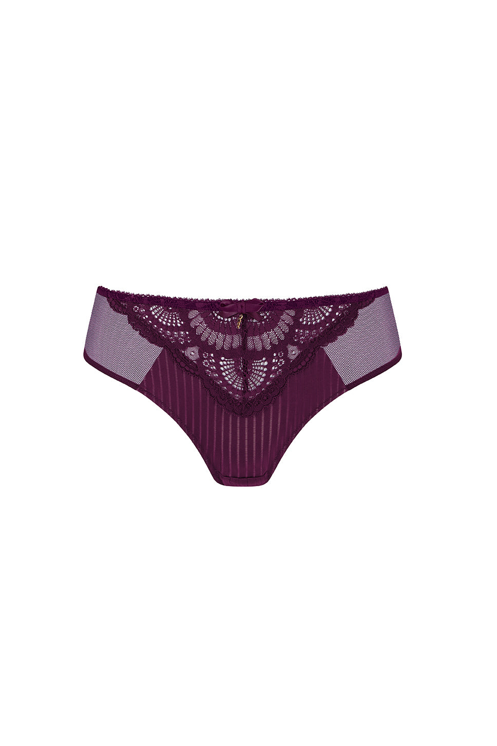 Karolina Panty - Dark Berry/Sand