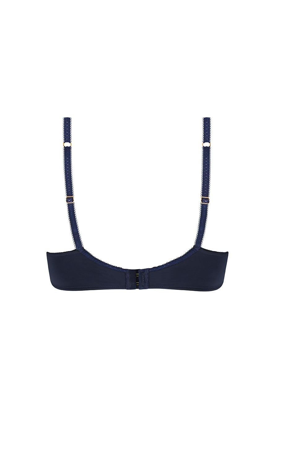 Kyra Soft Cup Mastectomy Bra - Dark Blue/Sand