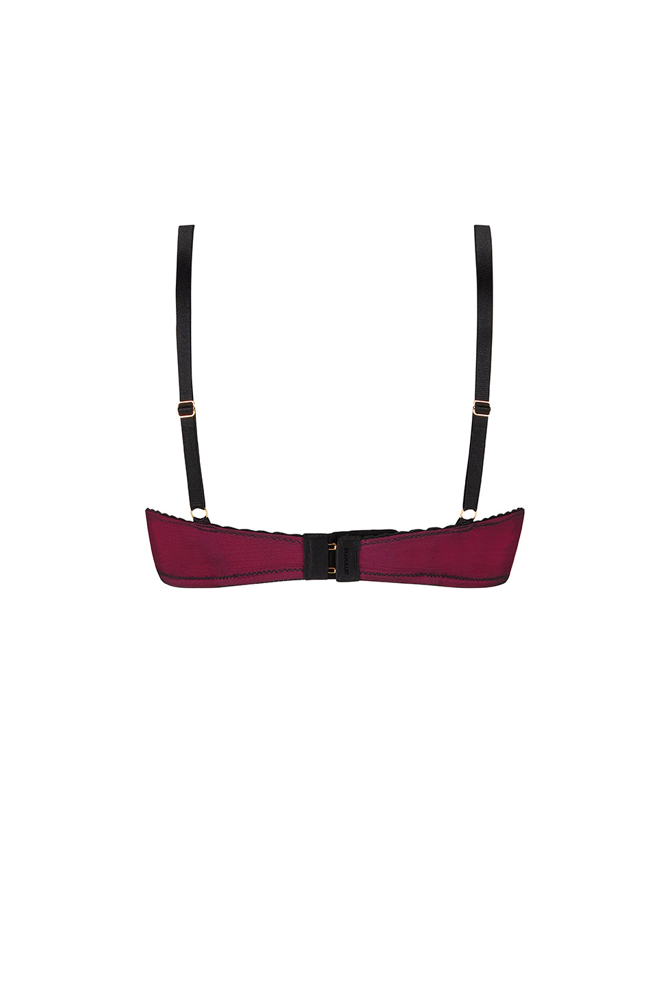 Leonie Mastectomy Bra - Black/Pink