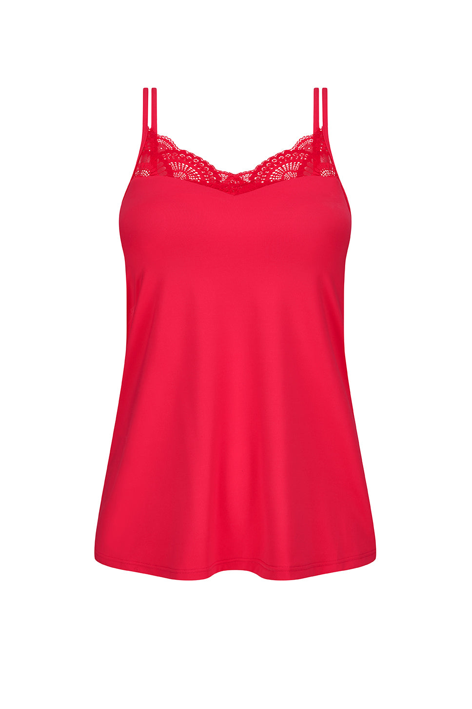 Karolina Mastectomy Top - Hot Pink
