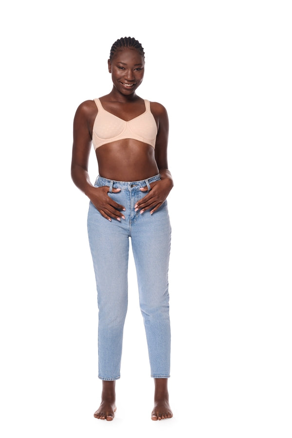 Tiana Underwire Mastectomy Bra - Sand