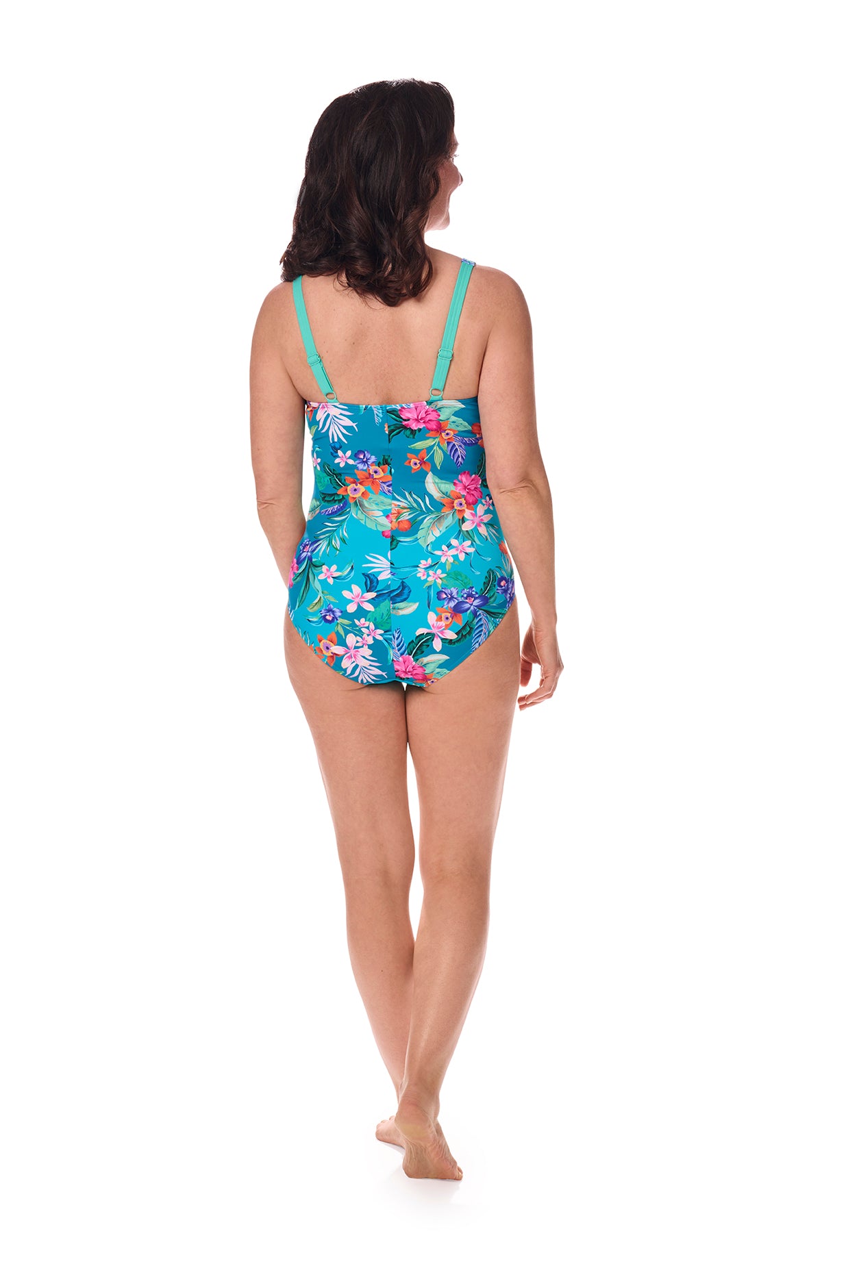 Alvor One-Piece High-Neckline Mastectomy Swimsuit