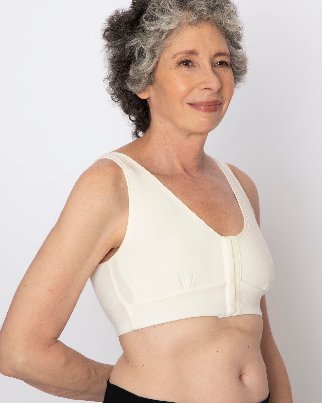 Rora Pocketed Front Closure Mastectomy Bra