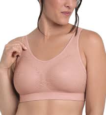 Care Essential Lace Mastectomy Bralette - Rosewood