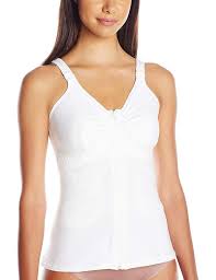 Hannah Post-Surgery Camisole - White